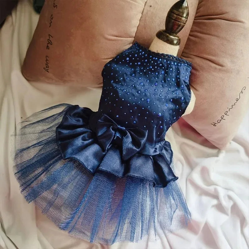 Tulle Lace Princess Dress for Small Dogs and Cats - Sweet Summer Skirt