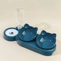 3-in-1 Pet Bowl and Water Feeder Set