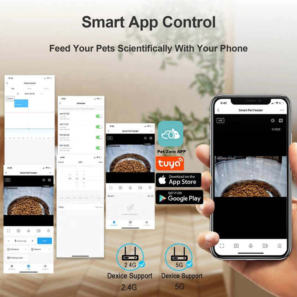 Smart Pet Feeder with Camera