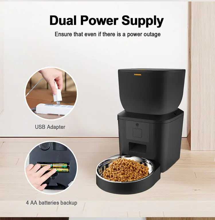 Smart Pet Feeder with Camera
