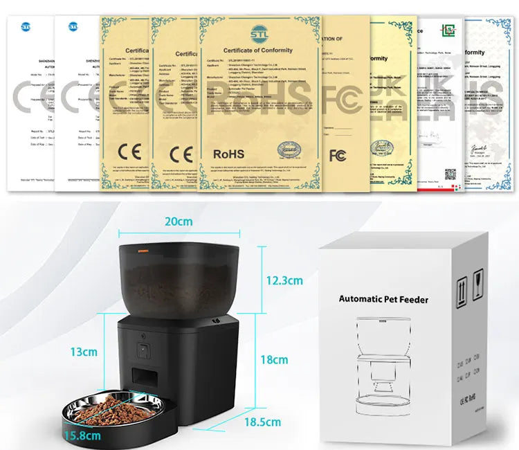 Smart Pet Feeder with Camera