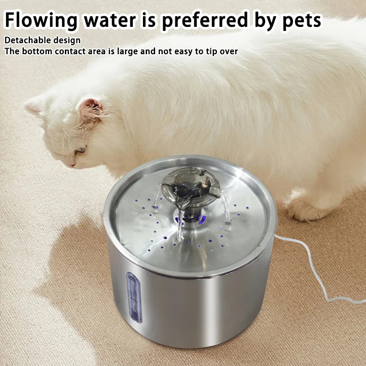 Stainless Steel Pet Water Fountain