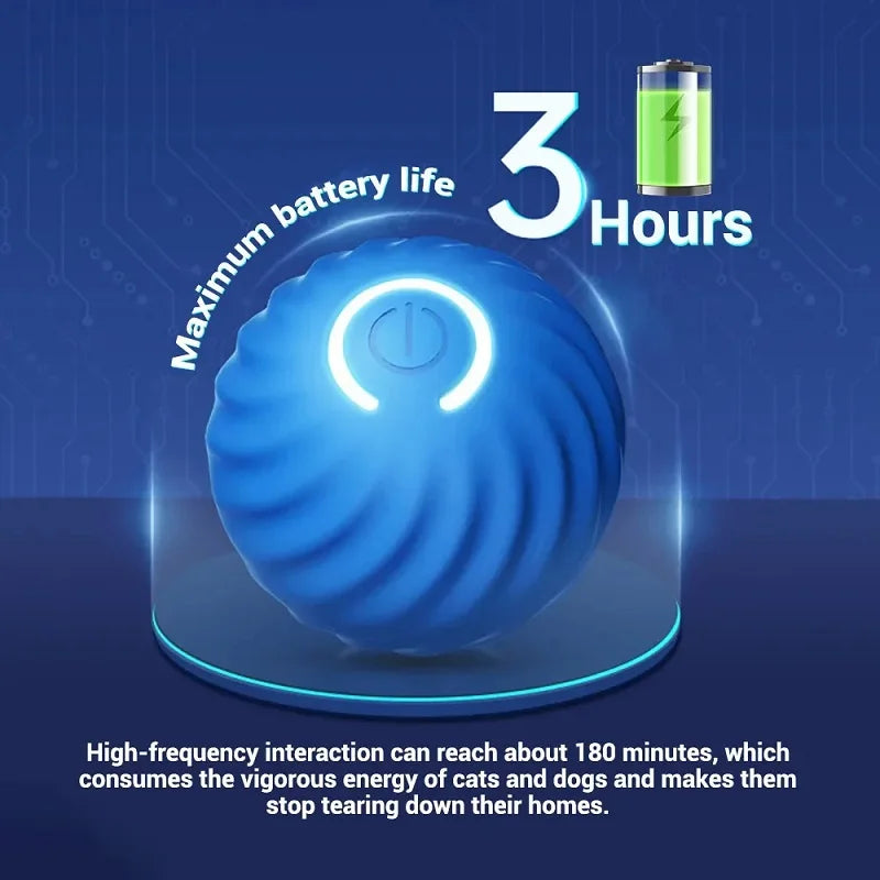 Automatic Rolling Pet Ball